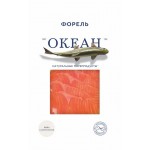 Форель слабосоленая ОКЕАН филе-ломтики, 100г