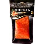 Форель слабосоленая ДАРЫ ОКЕАНА филе-кусок с кожей, 150г Форель слабосоленая ДАРЫ ОКЕАНА филе-кусок с кожей, 150г