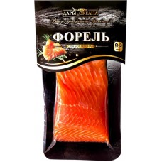 Форель слабосоленая ДАРЫ ОКЕАНА филе-кусок с кожей, 150г в магазинах Лента