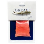 Форель слабосоленая ОКЕАН филе-кусок с кожей, 200г Форель слабосоленая ОКЕАН филе-кусок с кожей, 200г