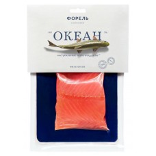 Форель слабосоленая ОКЕАН филе-кусок с кожей, 200г в магазинах Лента