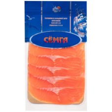 Семга слабосоленая РЫБНИК ломтики, 100г в магазинах Лента