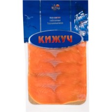 Кижуч слабосоленый РЫБНИК ломтики, 100г в магазинах Лента