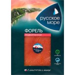 Форель подкопченная РУССКОЕ МОРЕ филе-ломтики, 120г Форель подкопченная РУССКОЕ МОРЕ филе-ломтики, 120г