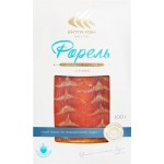 Форель Радужная соленая ЭКСТРА ФИШ ломтики, 100г Форель Радужная соленая ЭКСТРА ФИШ ломтики, 100г