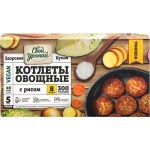 Котлеты овощные СВОЙ УРОЖАЙ с рисом, 300г