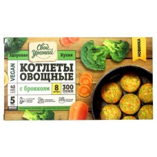 Котлеты овощные СВОЙ УРОЖАЙ с брокколи, 300г в магазинах Лента