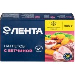 Наггетсы куриные ЛЕНТА с ветчиной, 280г