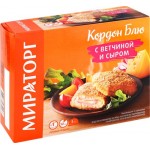 Кордон Блю МИРАТОРГ с ветчиной и сыром, 405г