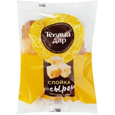Слойка ТЕПЛЫЙ ДАР с сыром, 90г в магазинах Лента