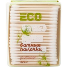 Палочки ватные ЛЕНТА Эко, 200шт в магазинах Лента