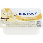 Продукт творожный КАРАТ Творожок сливочный с ванилином 10%, без змж, 230г