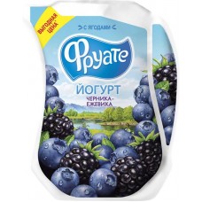 Йогурт питьевой ФРУАТЕ Черника, ежевика 1,5%, без змж, 950г в магазинах Лента
