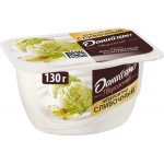 Продукт творожный ДАНИССИМО Фисташковое мороженое 6,5%, без змж, 130г