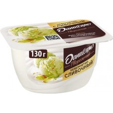 Продукт творожный ДАНИССИМО Фисташковое мороженое 6,5%, без змж, 130г в магазинах Лента