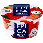 Йогурт EPICA с клубникой 4,8%, без змж, 130г