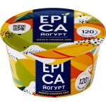 Йогурт EPICA с манго и семенами чиа 5%, без змж, 130г