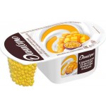 Йогурт ДАНИССИМО Фантазия Хрустящие шарики со вкусом манго, маракуйи 6,9%, без змж, 105г