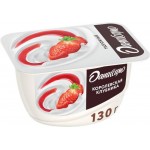 Продукт творожный ДАНИССИМО Королевская клубника 5,6%, без змж, 130г