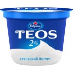 Йогурт TEOS Греческий 2%, без змж, 250г