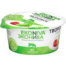 Продукт творожный ЭКОНИВА Крыжовник 5%, без змж, 125г в магазинах Лента