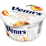 Йогурт VENN'S Греческий с персиком 0,1%, без змж, 130г