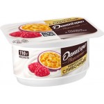 Продукт творожный ДАНИССИМО с наполнителем Сочная малина и маракуйя 5,6%, без змж, 110г