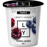 Йогурт LIBERTY с черникой и ежевикой 2,9%, без змж, 130г Йогурт LIBERTY с черникой и ежевикой 2,9%, без змж, 130г