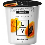 Йогурт LIBERTY с папайей и манго 2,9%, без змж, 130г Йогурт LIBERTY с папайей и манго 2,9%, без змж, 130г