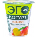 Биойогурт термостатный ЭГО с манго 2,6%, без змж, 300г