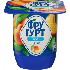 Продукт йогуртный ФРУГУРТ с персиком 2,5%, без змж, 115г в магазинах Лента