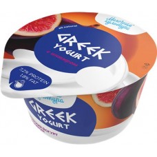 Йогурт МОЛОЧНАЯ КУЛЬТУРА Greek Yogurt с инжиром 1,8%, без змж, 130г в магазинах Лента