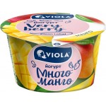 Йогурт VIOLA Very Berry с манго 2,6%, без змж, 180г
