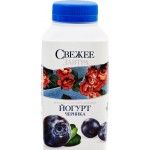 Йогурт питьевой СВЕЖЕЕ ЗАВТРА Черника 1,9%, без змж, 280г