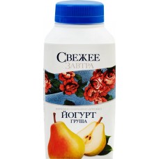 Йогурт питьевой СВЕЖЕЕ ЗАВТРА Груша 1,9%, без змж, 280г в магазинах Лента