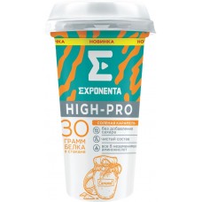 Напиток кисломолочный EXPONENTA High-pro Соленая карамель обезжиренный с высоким содержанием белка, без змж, 250г в магазинах Лента