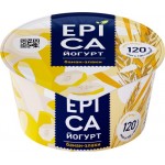 Йогурт EPICA с бананом и злаками 4,9%, без змж, 130г