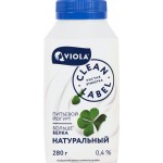 Йогурт питьевой VIOLA Clean Label без наполнителя 0,4%, без змж, 280г