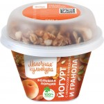 Йогурт МОЛОЧНАЯ КУЛЬТУРА с абрикосом, миндалем с гранолой и изюмом 2,7–3,5%, без змж, 190г