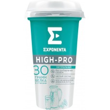 Напиток кисломолочный EXPONENTA High-Pro обезжиренный с высоким содержанием белка, без змж, 250г в магазинах Лента