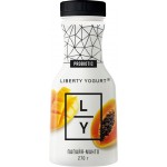 Йогурт LIBERTY с папайей и манго 2%, без змж, 270г Йогурт LIBERTY с папайей и манго 2%, без змж, 270г