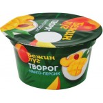 Творог БЕЖИН ЛУГ Манго, персик 4,2%, без змж, 160г Творог БЕЖИН ЛУГ Манго, персик 4,2%, без змж, 160г