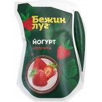 Йогурт питьевой БЕЖИН ЛУГ Клубника 2,5%, без змж, 900г