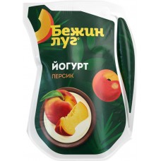 Йогурт питьевой БЕЖИН ЛУГ Персик 2,5%, без змж, 900г в магазинах Лента
