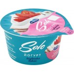 Йогурт SOLO Клубника и кокос 4,2%, без змж, 130г