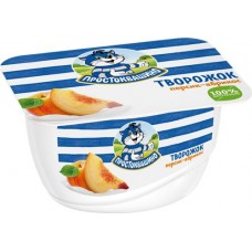 Творожок ПРОСТОКВАШИНО с персиком и абрикосом 3,6%, без змж, 130г в магазинах Лента