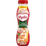 Йогурт питьевой ЧУДО Груша в карамели с пломбиром 1,9%, без змж, 260г