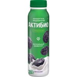 Биойогурт питьевой АКТИБИО Чернослив 1,5%, без змж, 260г