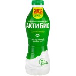 Биойогурт питьевой АКТИБИО Натуральный 1,8%, без змж, 870г