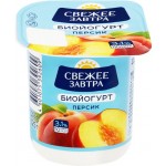 Биойогурт СВЕЖЕЕ ЗАВТРА Персик 3,1%, без змж, 125г